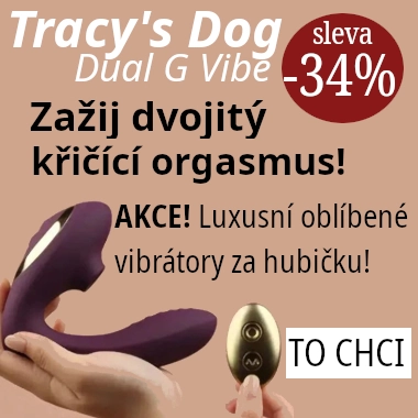 Tracy's Dog Dual G Vibe duální vibrátor sleva 34 procent