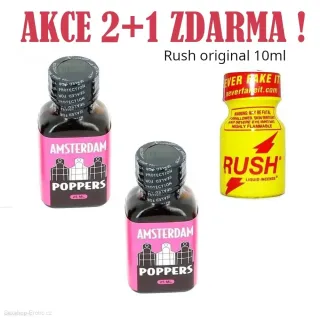 Poppers Amsterdam 24ml AKCE 2+1 ZDARMA