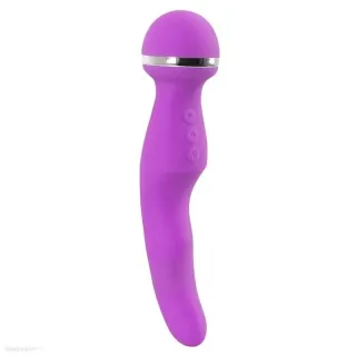 Vibrátor s masážní hlavicí zahřívací You2Toys Double Ended Wand