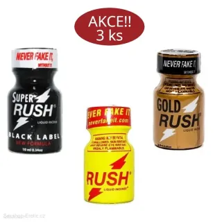 Poppers Rush malý set za akční cenu