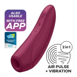 Satisfyer Curvy 1+ Rose Red