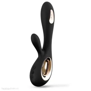 LELO Soraya Wave black luxusní vibrátor