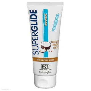 Orální Lubrikant HOT SUPERGLIDE coconut 75 ml