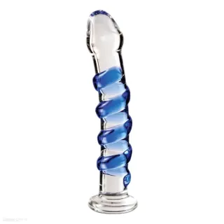 Skleněné dildo Pipedream Icicles No. 5