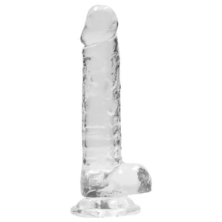 Dildo Crystal Clear 17 cm